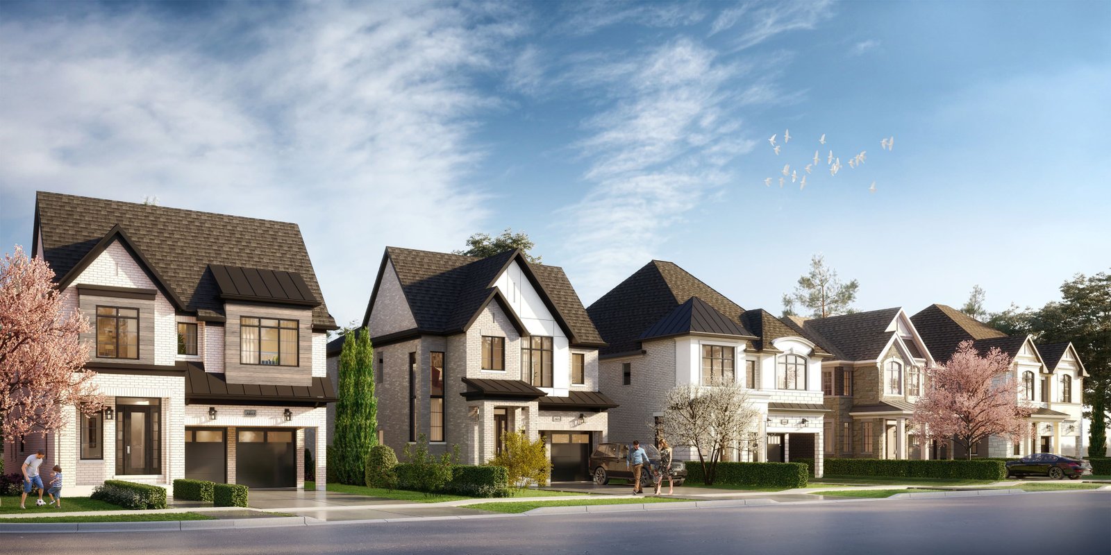 Rosemont Grove neighbourhood streetscape